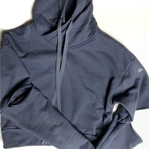 ALO Yoga hoodie with cutouts